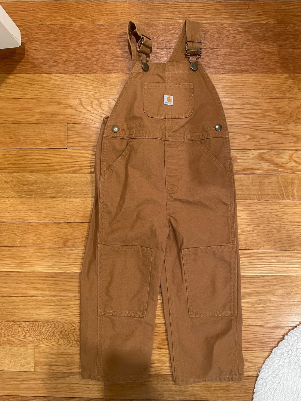 Brand new Carhartt brown overalls 3t